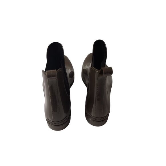 Comfortview: Ankle Rain Boots, Size 12W, Deep Olive Green - Picture 7 of 12